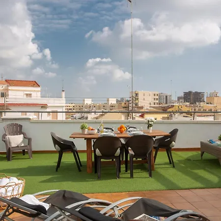 Singularstays Mar44 Terrace バレンシア